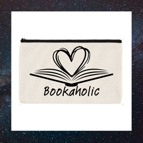 Bookaholic Zipper Bag