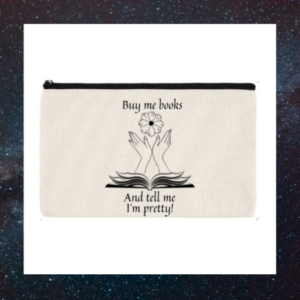 Buy Me Books Zipper Bag